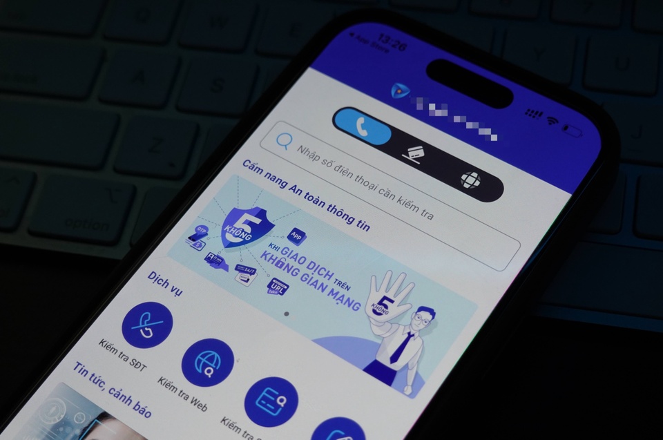 Ra mắt phần mềm phát hiện số điện thoại, tài khoản ngân hàng lừa đảo
