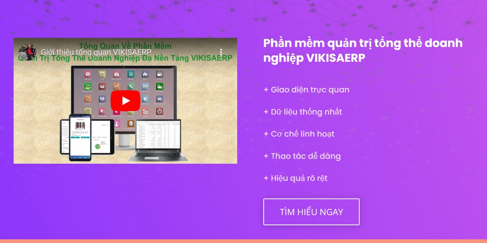 Giới thiệu tổng quan VIKISAERP? 6 lý do bạn cần sử dụng erp bạn cần sử dụng dịch vụ này