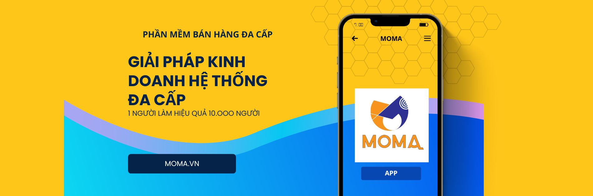 Phần mềm đa cấp - Moma.